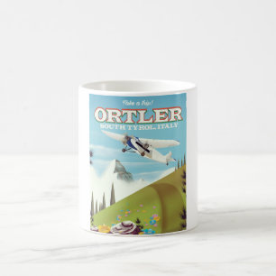 Ortler - South Tyrol, Italy travel poster Coffee Mug