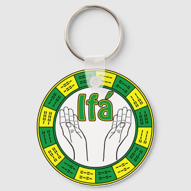 Orunmila - Ifá Keychain (Front)