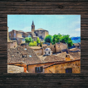 Orvieto Italy Hillside Jigsaw Puzzle