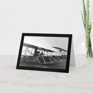 Orville Wright Airplane 1909 Card