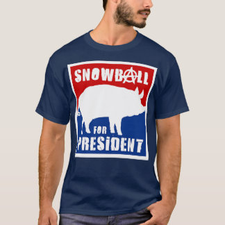 Orwell Animal Farm Snowball for President T-Shirt