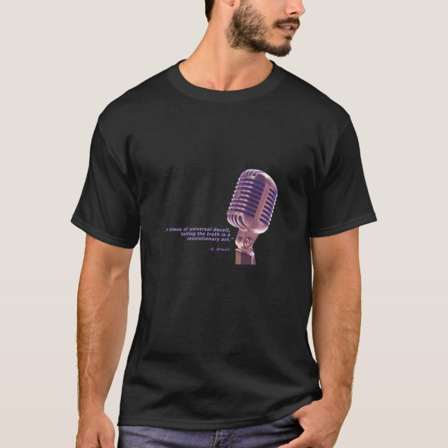 Orwell Quote T-Shirt (Front)