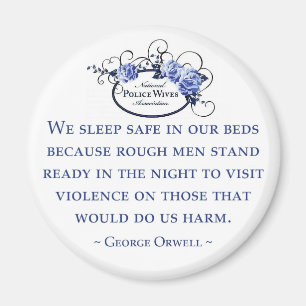 Orwell w/NPWA logo Magnet