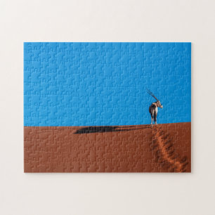 Oryx Antelope at the Namib Desert Jigsaw Puzzle