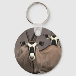 Oryx antelope keychain