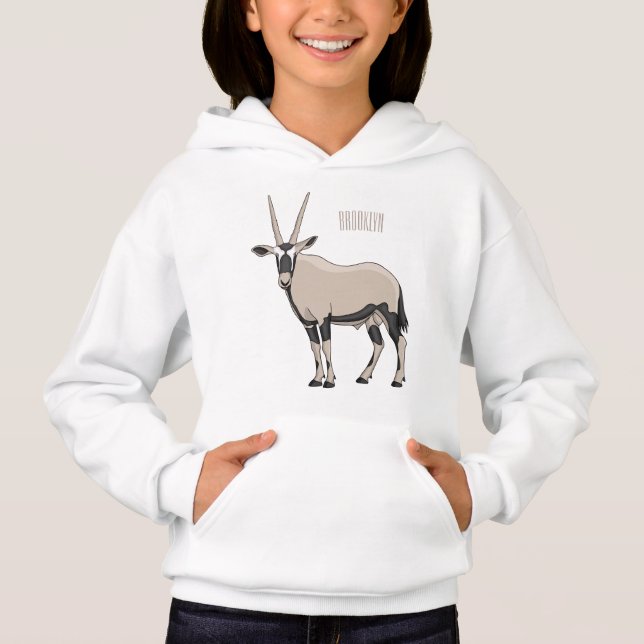 Oryx cartoon illustration (Front)