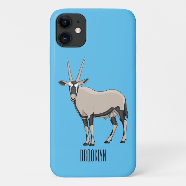 Oryx cartoon illustration Case-Mate iPhone case (Back)