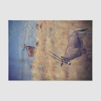 Oryx in Africa Tissue Paper