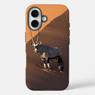 Oryx on the edge, Namibia iPhone 16 Case