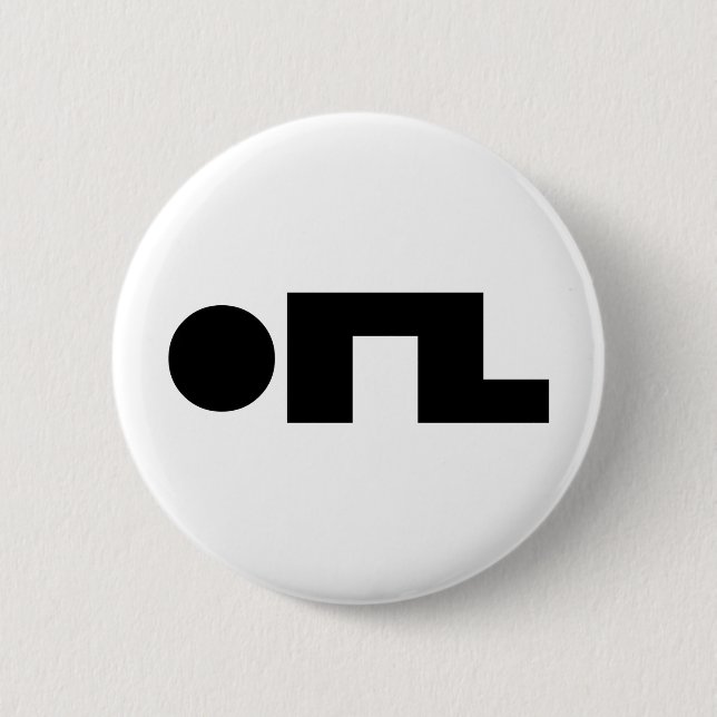 ORZ Emoticon Kaomoji Emoji 2 Inch Round Button (Front)