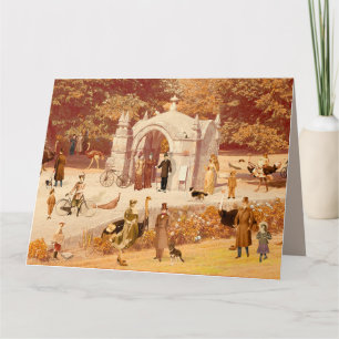 Os Avestruzes de Ponte de Lima / The Ostriches Card