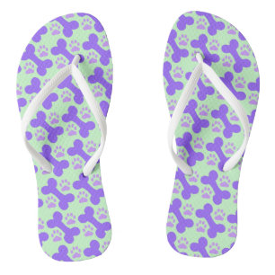 Os de chien et tongs paw