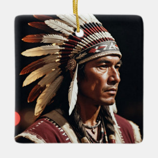Osage Indian Ornament