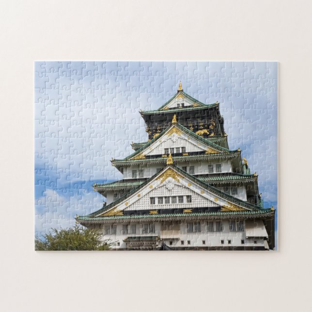 Osaka Castle in Osaka Japan Jigsaw Puzzle (Horizontal)
