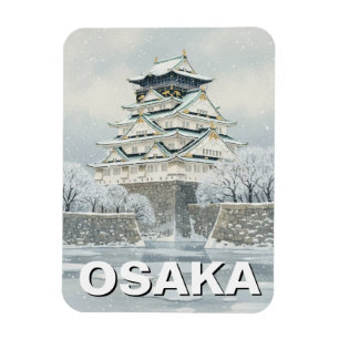Osaka Castle Japan Magnet