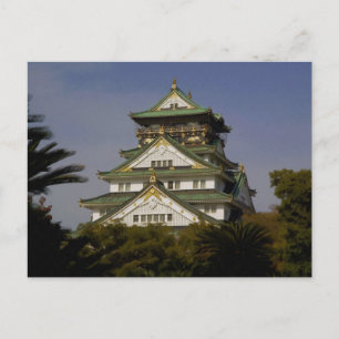 Osaka Castle Postcard