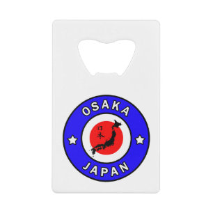 Osaka Japan Credit Card Bottle Opener
