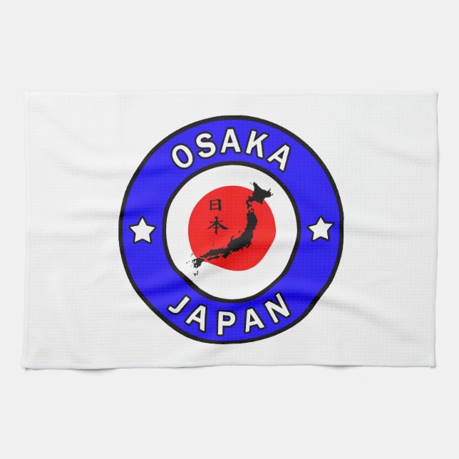 Osaka Japan Kitchen Towel (Horizontal)