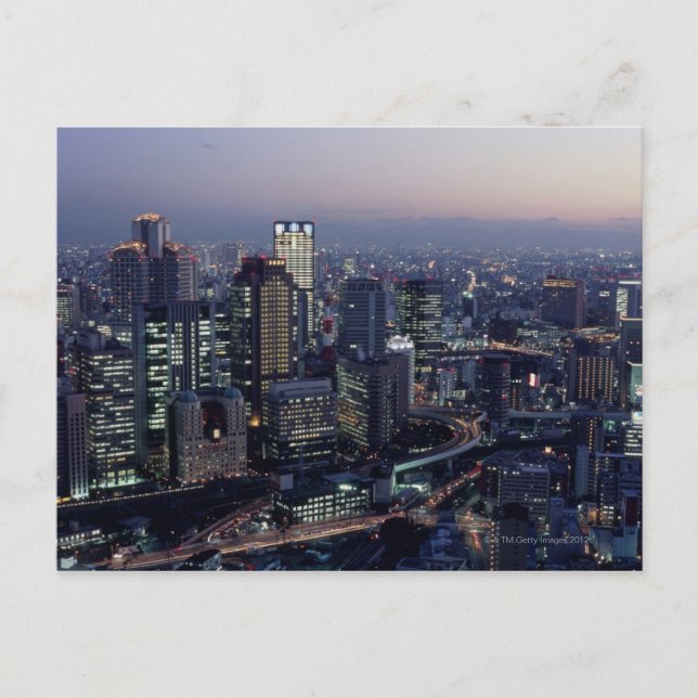 Osaka Prefecture Postcard (Front)