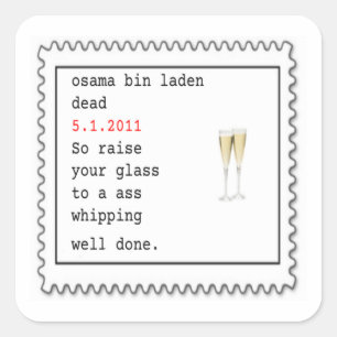 osama bin laden dead sticker