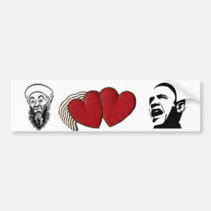 Osama Loves Obama Bumper Sticker