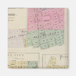 Osawatomie, White City, Delavan, Milton, Kansas Magnet
