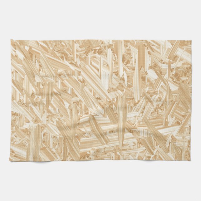 OSB Pattern Chipboard Renovation Kitchen Towel (Horizontal)