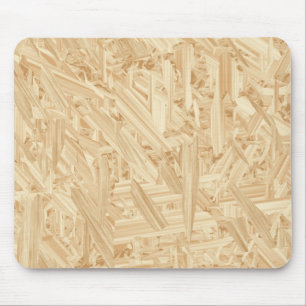 OSB Pattern Chipboard Renovation Mouse Pad