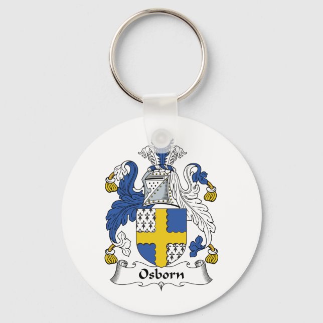 Osborn Family Crest Keychain (Front)