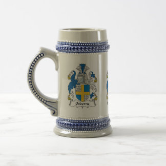 Osborne Family Crest Beer Stien Stein