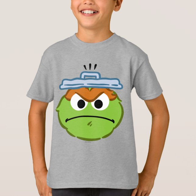 Oscar Angry Face T-Shirt (Front)