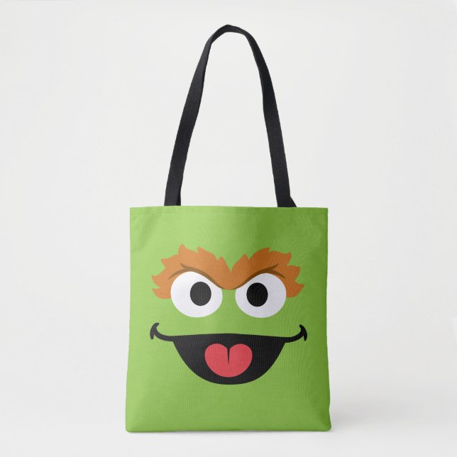 Oscar Face Art Tote Bag (Front)