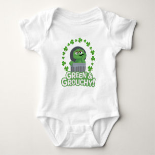 Oscar Green & Grouchy! Baby Bodysuit