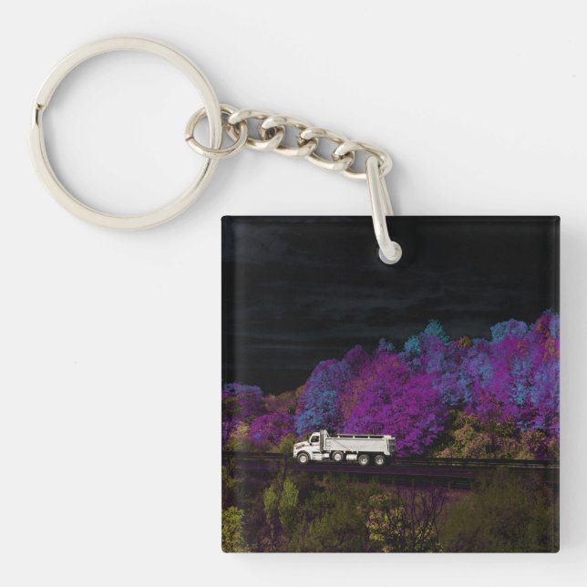 oscar leaves the party keychain (Front)