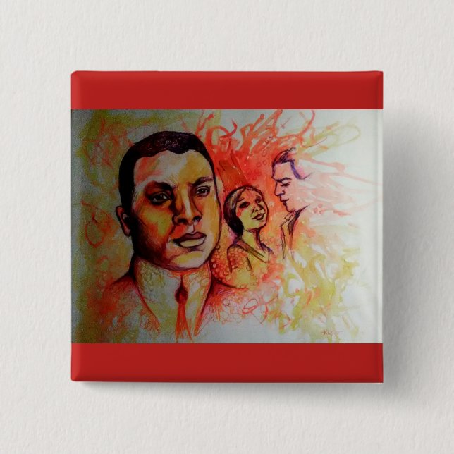 Oscar Micheaux - Black Cinematographer Button (Front)