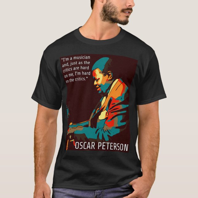 Oscar Peterson T-Shirt (Front)