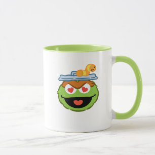 Oscar Smiling Face with Heart-Shaped Eyes Mug