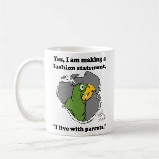 Oscar the cartoon parrot Mug