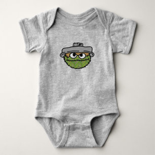 Oscar the Grouch   80's Throwback 2 Baby Bodysuit