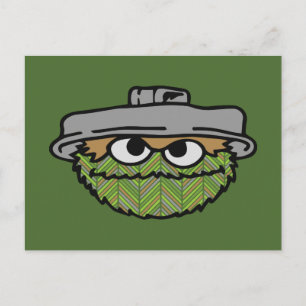 Oscar the Grouch   80's Throwback Postcard
