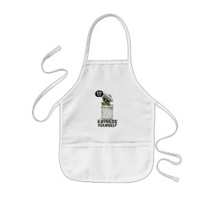 Oscar the Grouch Express Yourself Kids Apron