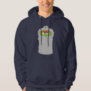 Oscar the Grouch & His Trash Can Hoodie