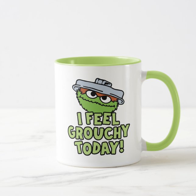 Oscar the Grouch | I Feel Grouchy Today! Mug (Right)