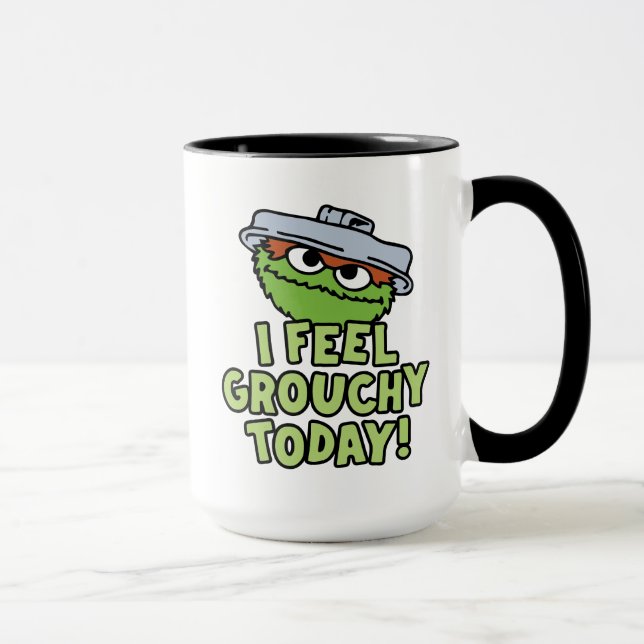 Oscar the Grouch | I Feel Grouchy Today! Mug (Right)