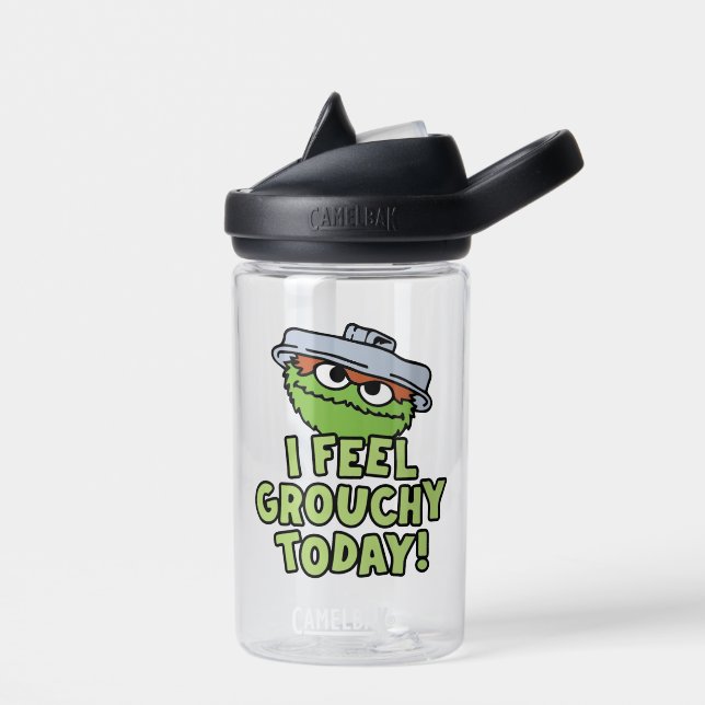 Oscar the Grouch | I Feel Grouchy Today! Water Bottle (Left)