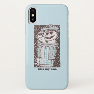 Oscar the Grouch   Kiss My Can Case-Mate iPhone Case