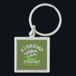 Oscar the Grouch Number 1 Keychain<br><div class="desc">Personalize this vintage Oscar the Grouch on your Zazzle product.        This item is recommended for ages 13 . ©  2014 Sesame Workshop. www.sesamestreet.org</div>