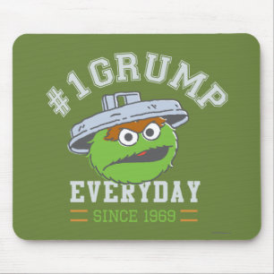 Oscar the Grouch Number 1 Mouse Pad