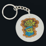 Oscar the Grouch | Psychedelic Keychain<br><div class="desc">This psychedelic graphic features Oscar the Grouch and the saying,  "Get Lost" in a groovy design.   Not a toy.  © 2021 Sesame Workshop. www.sesamestreet.org</div>