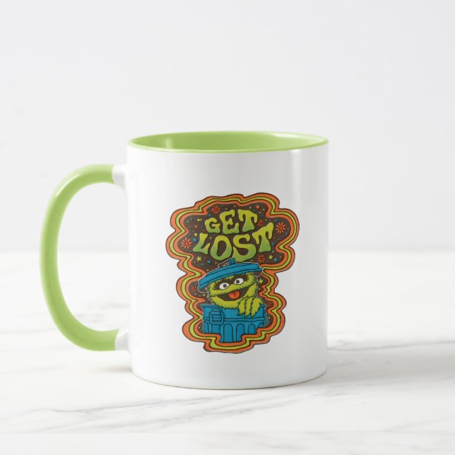 Oscar the Grouch | Psychedelic Mug (Left)